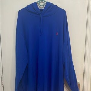 Polo by Ralph Lauren Blue Hooded Sweatshirt